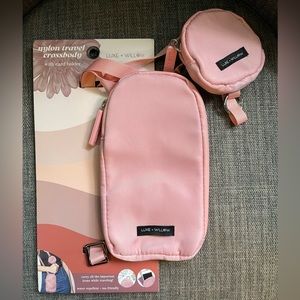 Luxe + Willow Nylon Travel Crossbody with card holder